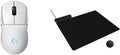 Logitech G Pro Wireless 2 Gaming Mouse + Powerplay 2 Wireless Chargining Mouse Pad Bundle - White