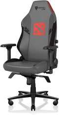 Secretlab Titan Evo Dota 2 Gaming Chair - Reclining - Ergonomic & Comfortable Computer Chair with 4D Armrests - Magnetic Head Pillow & 4-Way Lumbar Support - Black/Red - Leatherette