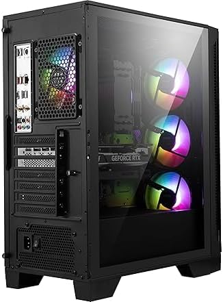 msi Codex R2 AI Gaming Desktop: Intel Ultra 7 265, Geforce RTX 5060Ti, 32GB DDR5, 1TB m.2 NVMe SSD, 80+ Gold PSU, WiFi 7, Air Cooling, Windows 11 Home: A2NVM7-455US