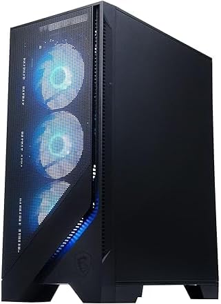 msi Codex R2 AI Gaming Desktop: Intel Ultra 7 265, Geforce RTX 5060Ti, 32GB DDR5, 1TB m.2 NVMe SSD, 80+ Gold PSU, WiFi 7, Air Cooling, Windows 11 Home: A2NVM7-455US