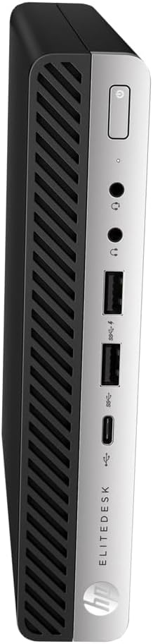 HP Elitedesk 800 G3 Mini PC Desktop with 21.5' FHD Computer Monitor, Windows 11 Pro, Core i5-7500 3.4GHz, Up to 3.8GHz, 16GB RAM, 512GB SSD, Keyboard, Mouse, DP Cable(Renewed)
