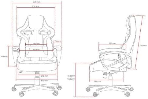 Arozzi Milano Gaming Chair - Black