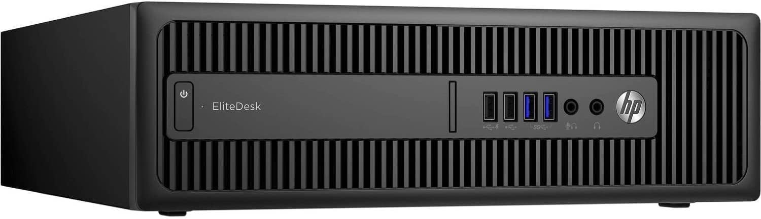 HP Elite 800G1 Desktop Computer PC, Intel Core i5 4th Gen Processor, 16GB RAM, 2TB HDD, MTG New 22 inch Monitor, RGB Speaker and Keyboard Mouse, WiFi Windows 11 64-Bit (Renewed)
