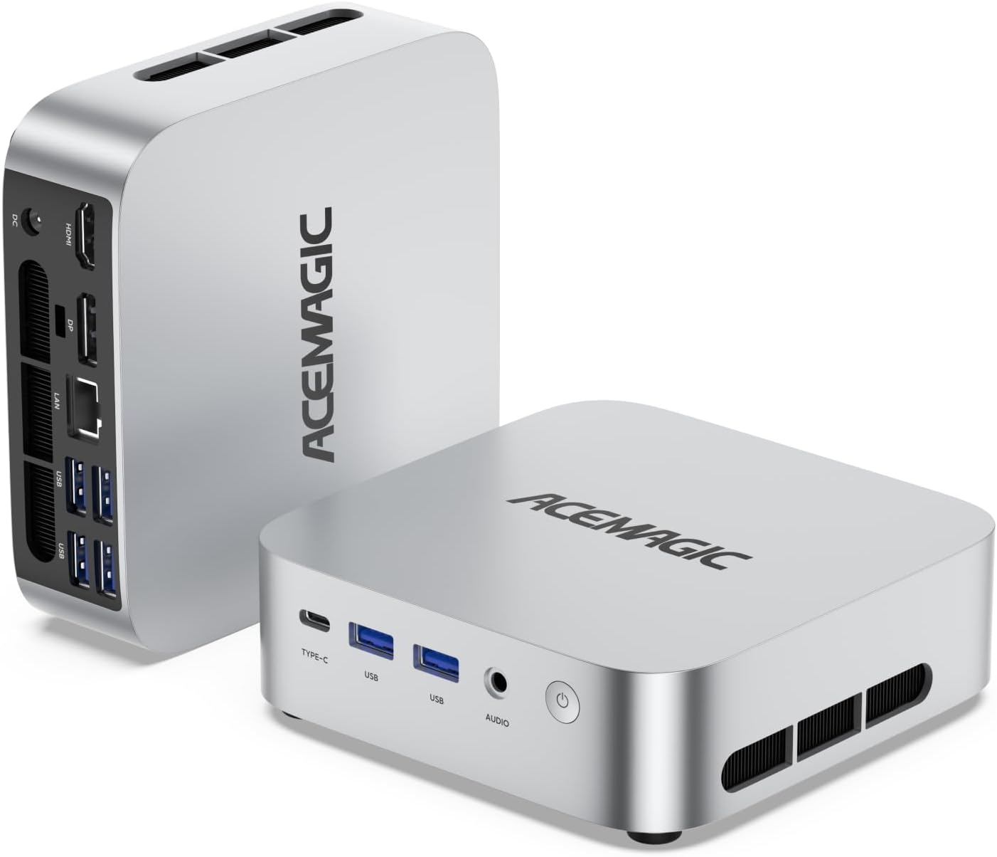 ACEMAGICIAN M1 Mini PC AMD Ryzen 7 7735HS 24GB LPDDR5 1TB PCle SSD Mini Computers (8C/16T, up to 4.75GHz), Windows 11 Pro Radeon 680M 4K Triple Display Desktop Computers 3.2Type-C/LAN 2.5G/BT5.2/WiFi6