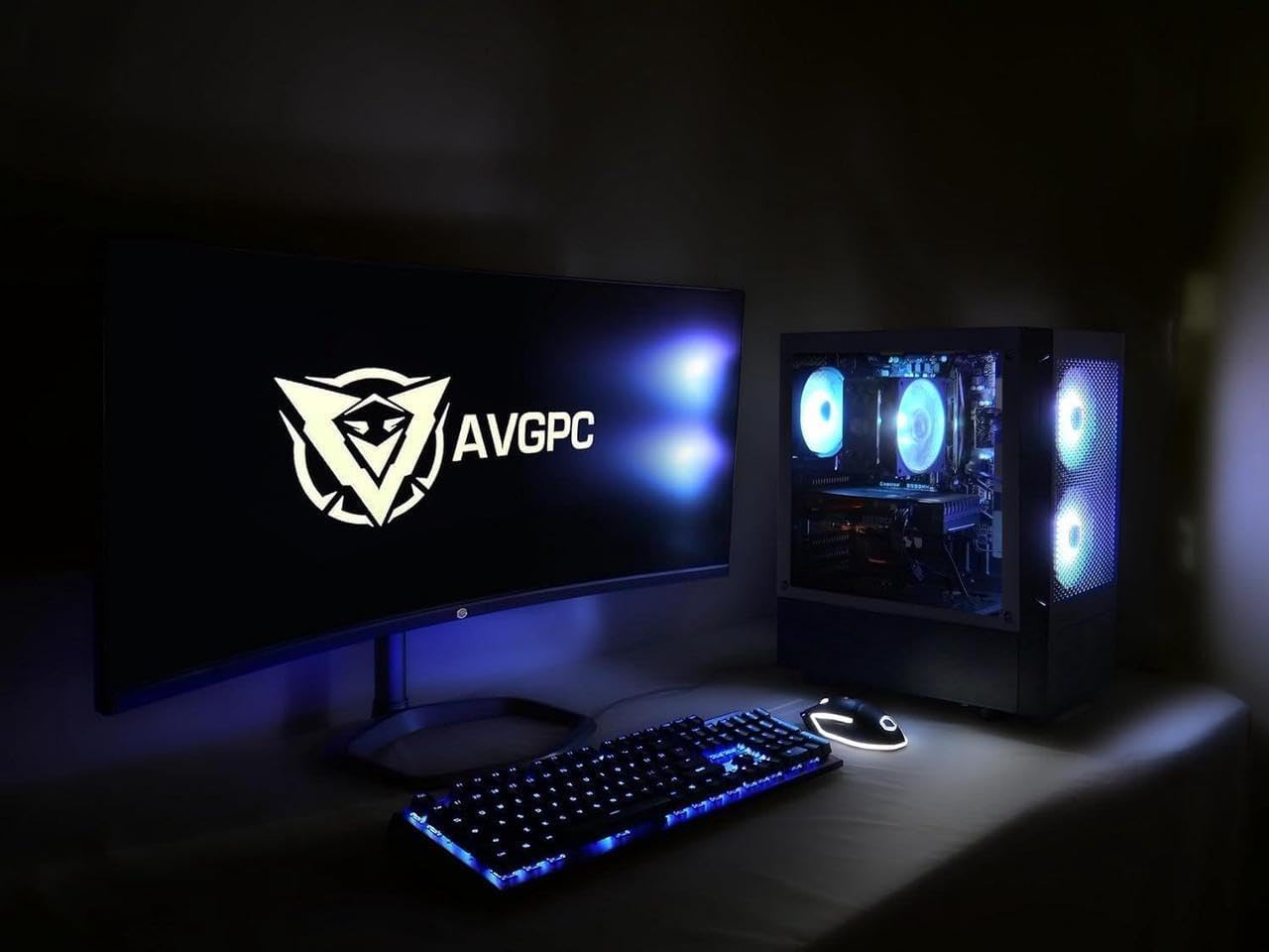 Max Gaming PC - AMD Ryzen 5 5600GT, 16GB DDR4 RAM, 1TB M.2 NVMe SSD, Windows 11, WiFi
