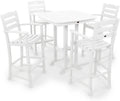 POLYWOOD® La Casa Café Bar Set, White