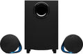 Logitech G560 PC Gaming Speaker System with 7.1 DTS:X Ultra Surround Sound, Game Based LIGHTSYNC RGB, Two Speakers and Subwoofer, Bluetooth, USB, Immersive Gaming Experience - Black