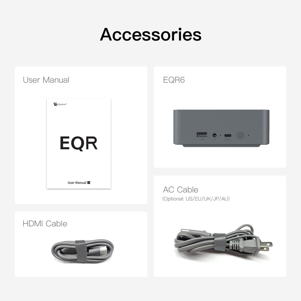 Beelink EQR7 Mini PC, AMD Ryzen 7 7735HS(6nm, 8C/16T) up to 4.75GHz, Mini Computer 24GB LPDDR5 RAM 500GB M.2 PCIe 4.0 SSD, Micro PC 4K@60Hz Dual Display, Built-in PSU Copilot WiFi6/BT5.2/2.5G