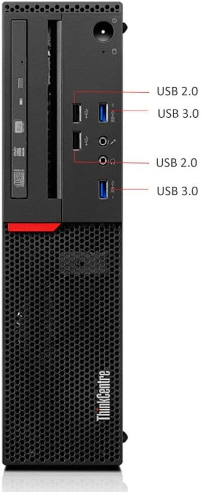 Lenovo ThinkCentre M700 SFF Gaming Desktop Computer i7 6700 up to 4.0GHz,16GB RAM New 1TB SSD, NVIDIA GT 1030 2GB,USB WiFi BT,DVD-RW,Wireless Keyboard & Mouse,Windows 10 Pro (Renewed)