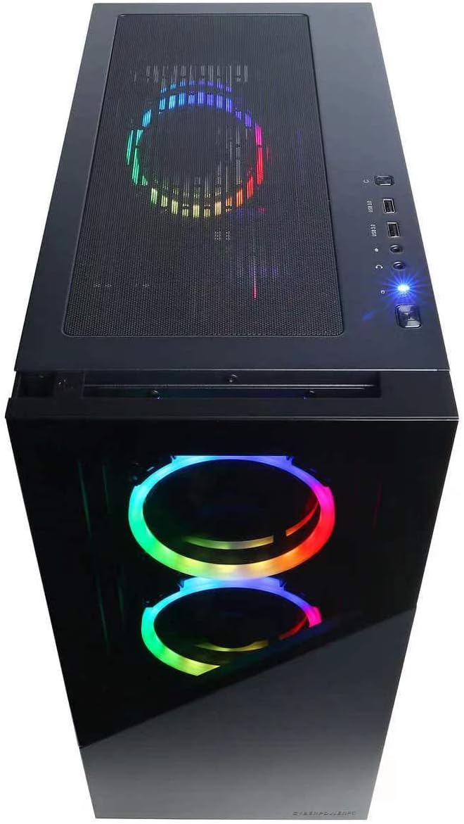 CyberpowerPC Gamer Xtreme Gaming PC Desktop, 13th Gen Intel Core i5-13400KF, NVIDIA Geforce RTX 4060 8GB, 32GB RAM, 2TB SSD, Windows 11 Home, Black