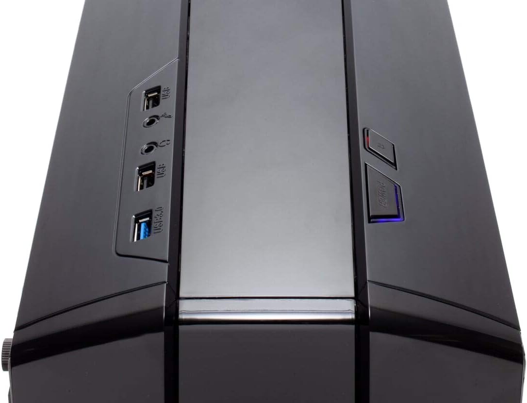 SKYTECH GAMING Shadow II Computer PC Desktop â€' Ryzen 7 2700 8-Core 3.2 GHz, NVIDIA GeForce RTX 2060 6G, 500G SSD, 16GB DDR4, RGB, AC WiFi, Windows 10 Home 64-bit