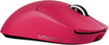 Pro X Superlight 2c Wireless Gaming Mouse: 51g Compact Mini Size, Symmetrical Shape, <8 kHz Polling, 44K DPI, PowerPlay Wireless Charging Supported, USB-C, 5 Programmable Buttons, For PC/Mac - Magenta