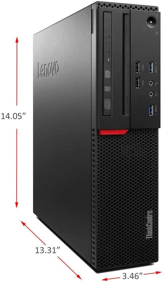 Lenovo ThinkCentre M700 SFF Gaming Desktop Computer i7 6700 up to 4.0GHz,16GB RAM New 1TB SSD, NVIDIA GT 1030 2GB,USB WiFi BT,DVD-RW,Wireless Keyboard & Mouse,Windows 10 Pro (Renewed)