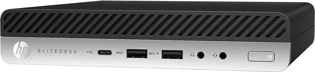 HP Elitedesk 800 G3 Mini PC Desktop with 21.5' FHD Computer Monitor, Windows 11 Pro, Core i5-7500 3.4GHz, Up to 3.8GHz, 16GB RAM, 512GB SSD, Keyboard, Mouse, DP Cable(Renewed)