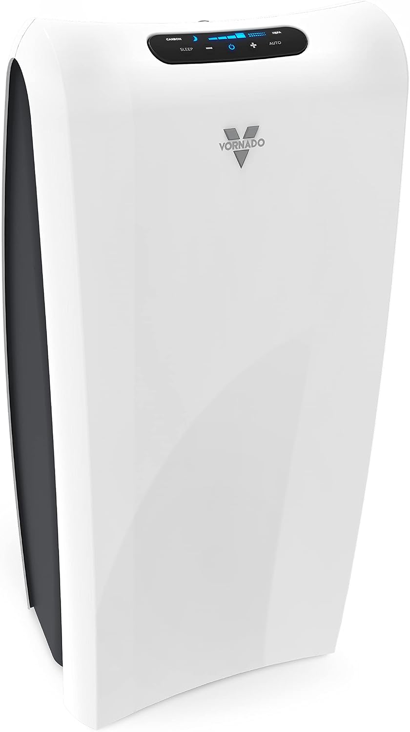 Vornado AC550 Air Purifier with True HEPA Filter, Captures Allergens, Smoke, Odors, Pollen, Dust, Pet Dander