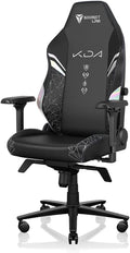 Secretlab Titan Evo K/DA All Out Gaming Chair - Reclining - Ergonomic & Comfortable Computer Chair with 4D Armrests - Magnetic Head Pillow & Lumbar Support - Small - Black - Leatherette