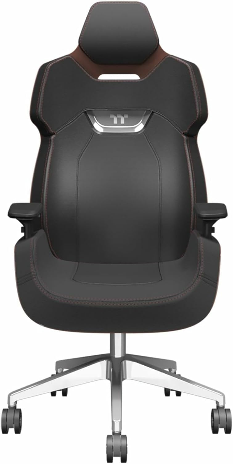 Thermaltake Argent E700 Real Leather Gaming Chair (Saddle Brown) Design by Studio F∙A∙Porsche, ‎GGC-ARG-BOLFDL-01