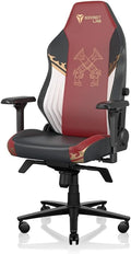 Secretlab Titan Evo Miss Fortune Gaming Chair - Reclining - Ergonomic & Comfortable Computer Chair with 4D Armrests - Magnetic Head Pillow & 4-Way Lumbar Support - Black/Red - Leatherette