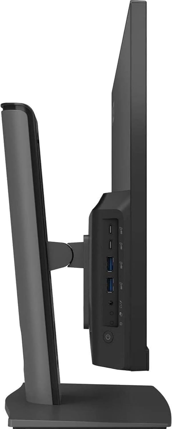 msi Modern 24' All-in-One Touchscreen Desktop, 10-core Intel Core 7 150U CPU(5.4GHz), IPS FHD (1920X1080) Display, 64GB DDR5 RAM, 1TB SSD Plus 1TB HDD, HDMI in&Out Wireless KB& Mouse, Win 11, Black