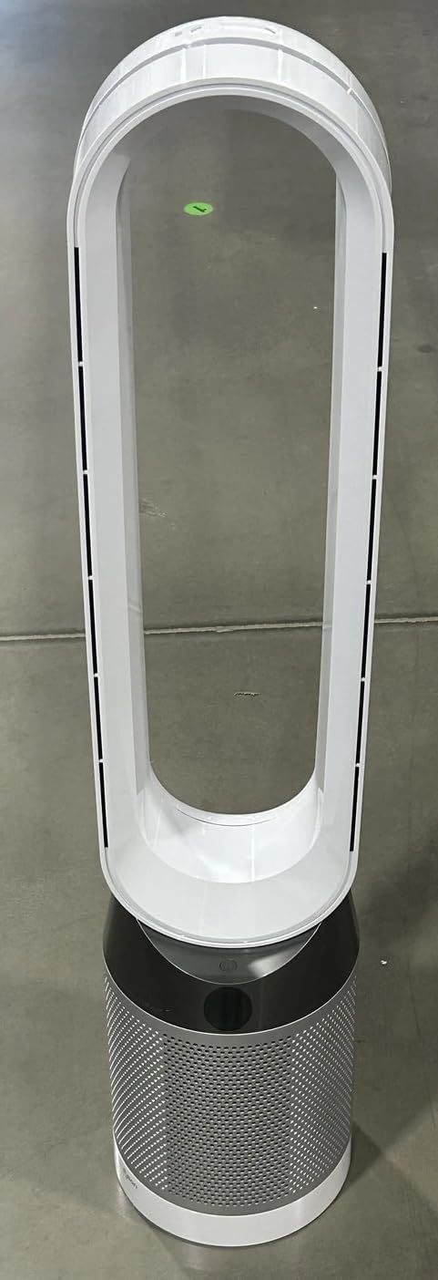 Dyson Pure Cool Purifier Fan TP4A remote controlled purifying fan with HEPA filtration (White and Silver), Standard