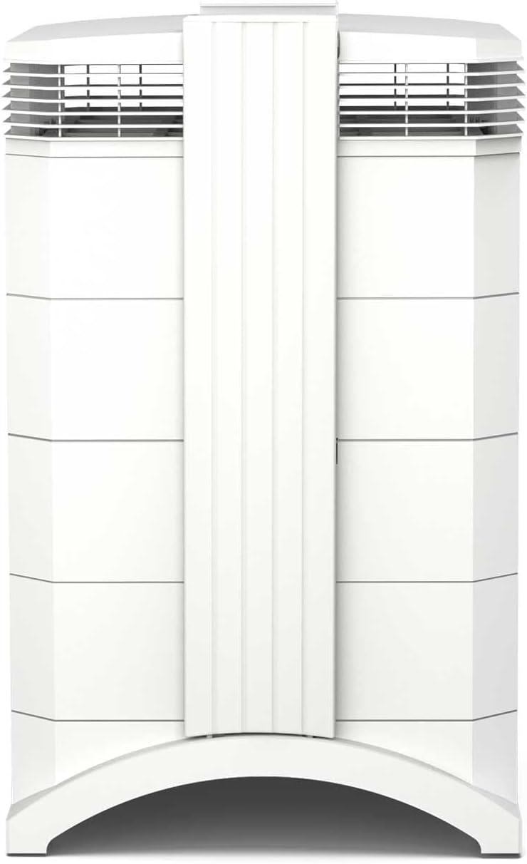 IQAir HealthPro Compact XE Air Purifier - Compact HyperHEPA Filtration for Rooms up to 1240 sq ft - Allergens, Smoke, Dust, Mold, Pet Dander, Swiss Made, WiFi Enabled