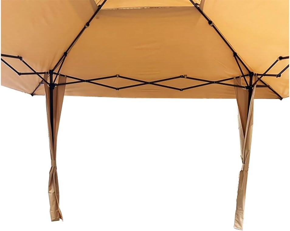 Garden Winds Custom Fit Replacement Canopy Top Cover Compatible with The 13' X 13' Royal Pavilion Pop Up - Upgraded Performance RIPLOCK 350 Fabric