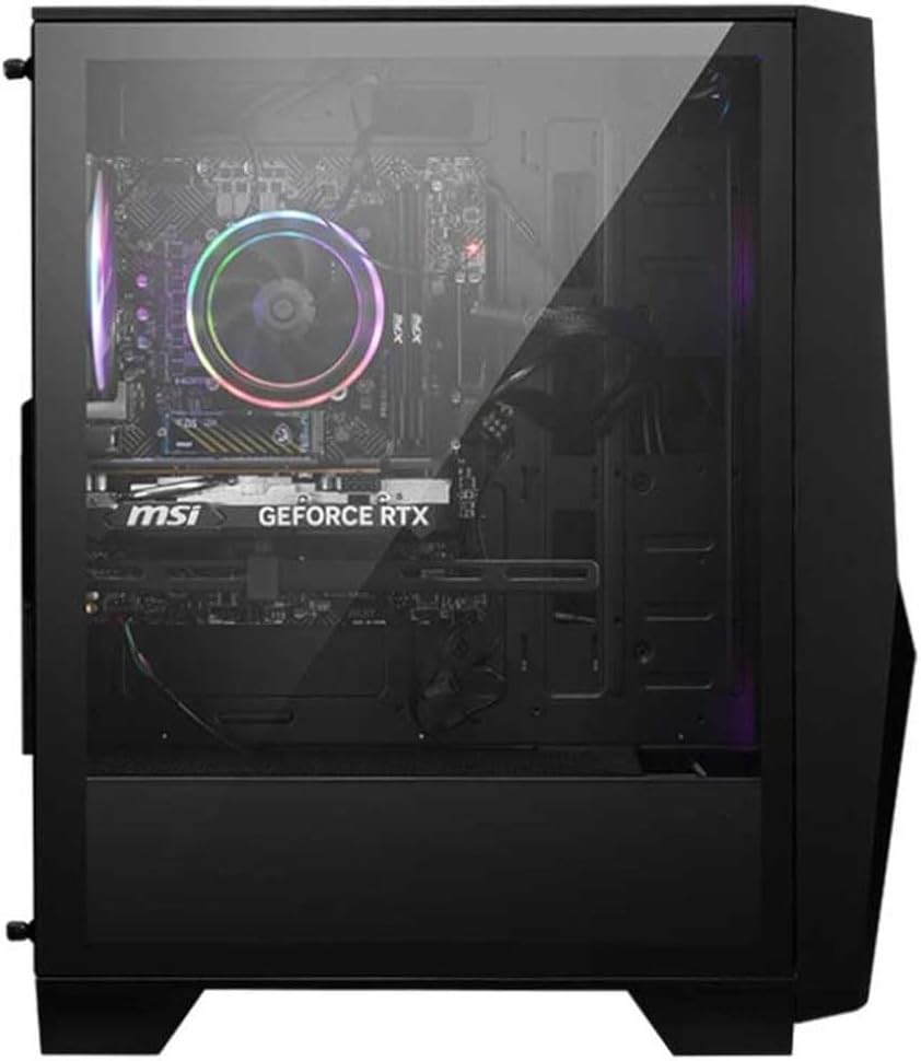 MSI Codex Z2 C8NVL-475US Gaming Desktop Computer, AMD Ryzen 7 8700F 4.1GHz, 32GB RAM, 1TB SSD, NVIDIA GeForce RTX 5060 8GB, Windows 11 Home, Black