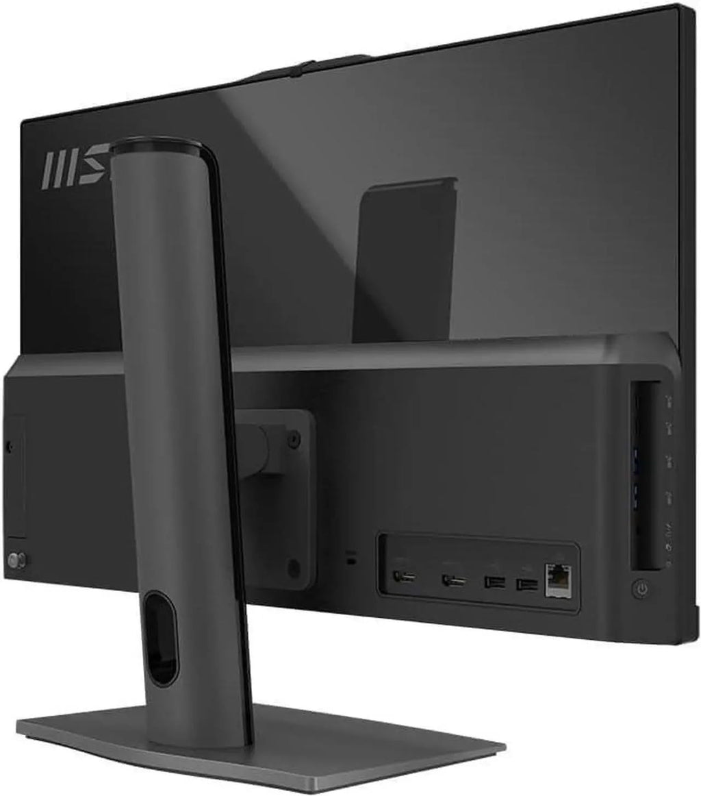 msi Modern 24' All-in-One Touchscreen Desktop, 10-core Intel Core 7 150U CPU(5.4GHz), IPS FHD (1920X1080) Display, 8GB DDR5 RAM, 512GB SSD Plus 1TB HDD, HDMI in&Out Wireless KB& Mouse, Win 11, Black