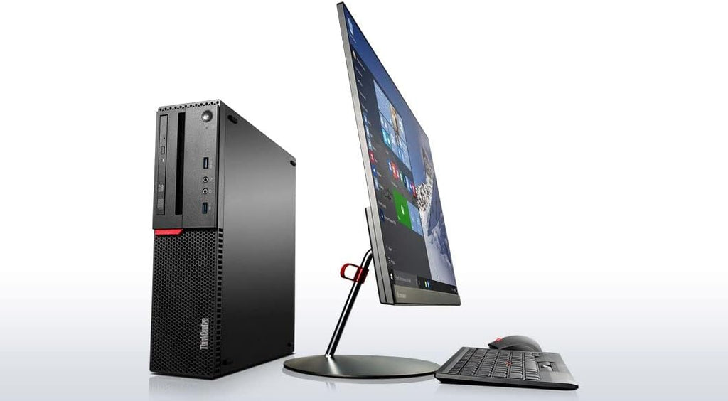 Lenovo ThinkCentre M700 SFF Gaming Desktop Computer i7 6700 up to 4.0GHz,16GB RAM New 1TB SSD, NVIDIA GT 1030 2GB,USB WiFi BT,DVD-RW,Wireless Keyboard & Mouse,Windows 10 Pro (Renewed)