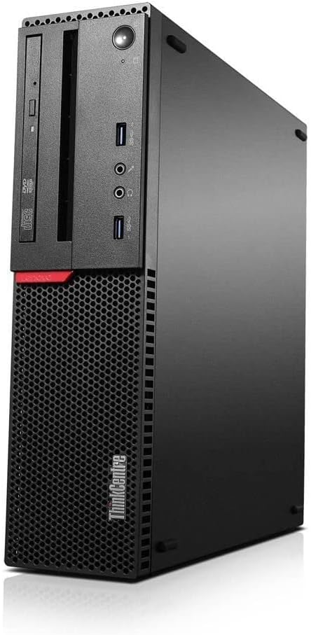 Lenovo ThinkCentre M800 SFF Desktop Computer PC, Intel Core i7-6700 3.40GHz, 32GB DDR4 RAM,New 1TB SSD, Built-in WiFi BT,DVD-RW,Wireless Keyboard Mouse,Windows 10 Pro (Renewed)