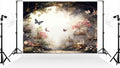 Kate 10×10ft Spring Garden Butterfly Photo Backdrop Flower Decoration Interior Photography Background for Photo Studio Photographer Props