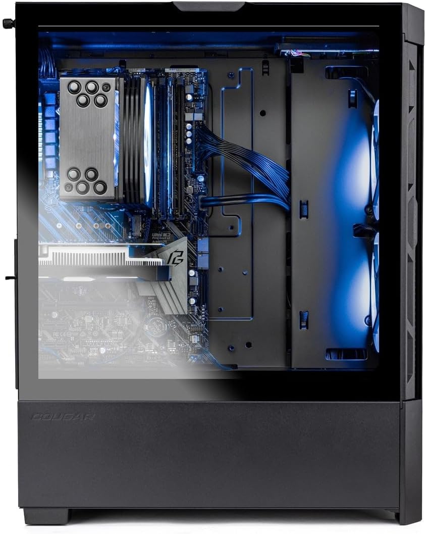 Skytech Gaming Blaze4 Mini Gaming PC, AMD Ryzen 5 5500 3.6GHz, NVIDIA RTX 5050 8GB, 1TB NVMe SSD, 16GB DDR4 RAM 3200, 650W Gold PSU, Wi-Fi, Win 11, Desktop