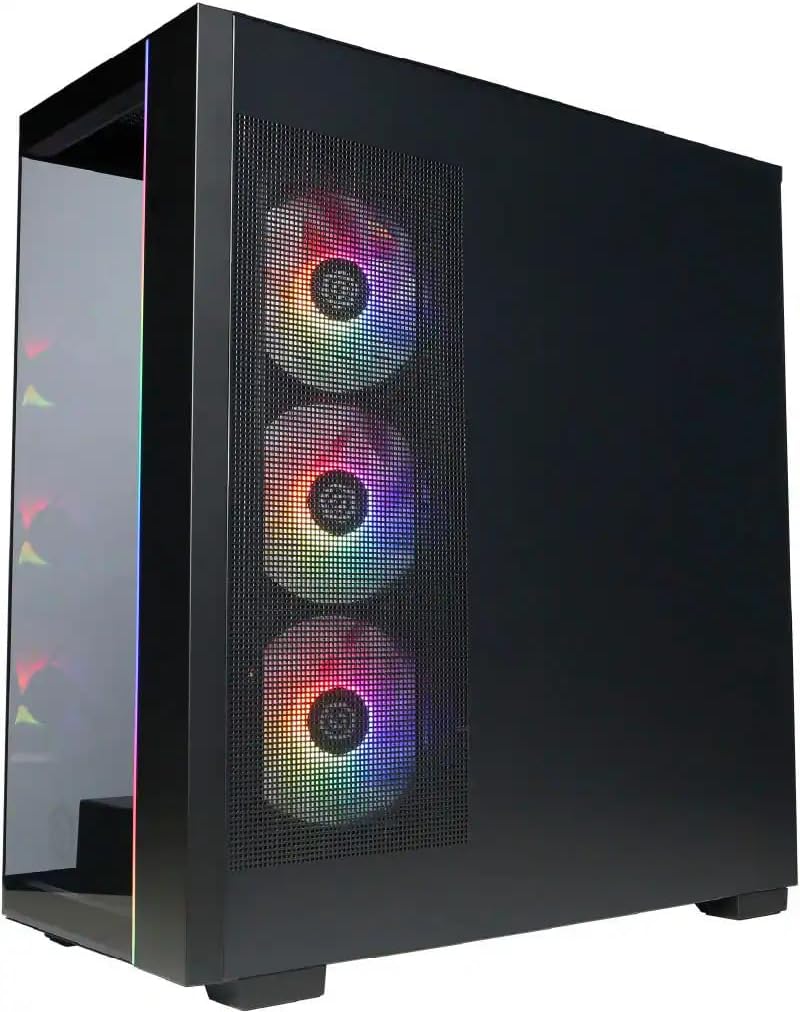 CyberpowerPC Gamer Xtreme Gaming Desktop PC - Intel Core i5-14400F CPU, 16GB DDR5 RAM, 1TB PCIe SSD, NVIDIA GeForce RTX 5060 8GB GDDR7, RGB Lighting, Windows 11 Home (GXi3200BSTV10)