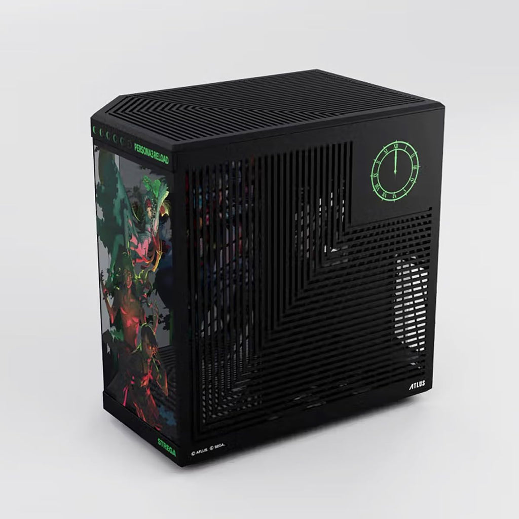 Hyte Y70 Persona 3 Reload Official Licensed - Mid-Tower ATX Gaming PC Desktop Case - Panoramic Tempered Glass - Dual Chamber - High Airflow Chassis - PCIE 4.0 Riser Cable Included - Black