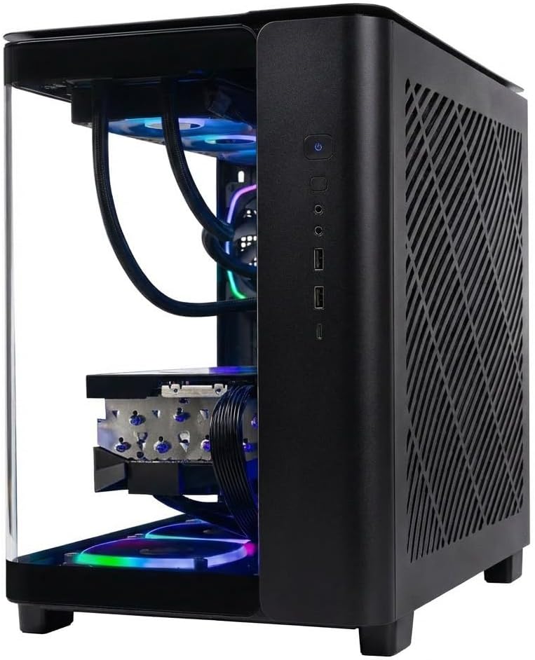 Skytech Gaming King 95 Gaming PC, AMD Ryzen 7 7800X3D 4.2GHz, AMD RX 9070XT 16GB VRAM, 1TB Gen4 NVMe SSD, 24GB DDR5 RAM 6000, 850W Gold ATX 3 PSU, 360 ARGB AIO, WI-FI 5, Windows 11, Desktop