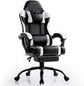 Gaming Chair, Computer Chair with Footrest and Lumbar Support, Ergonomic Video Game Chair with Headrest, Height Adjustable Gamer Chair Office Desk Chair