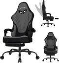 SITMOD Gaming Chair - 150° Reclining Ergonomic Gaming Chairs for Adults with Footrest & Premium Fabric, Big and Tall Computer Chair for Home Game Room, Gamer Chair & Silla Gamer Supports 400 lbs, Gray