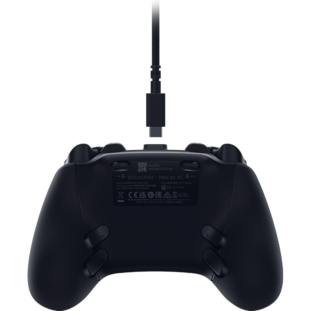 Razer Wolverine V3 Pro 8K PC Wireless Gaming Controller: 8000 Hz Polling Rate - TMR Thumbsticks with Swappable Caps - Up to 36 Hr Battery - 6 Remappable Buttons - Fast Triggers - Carrying Case - Black