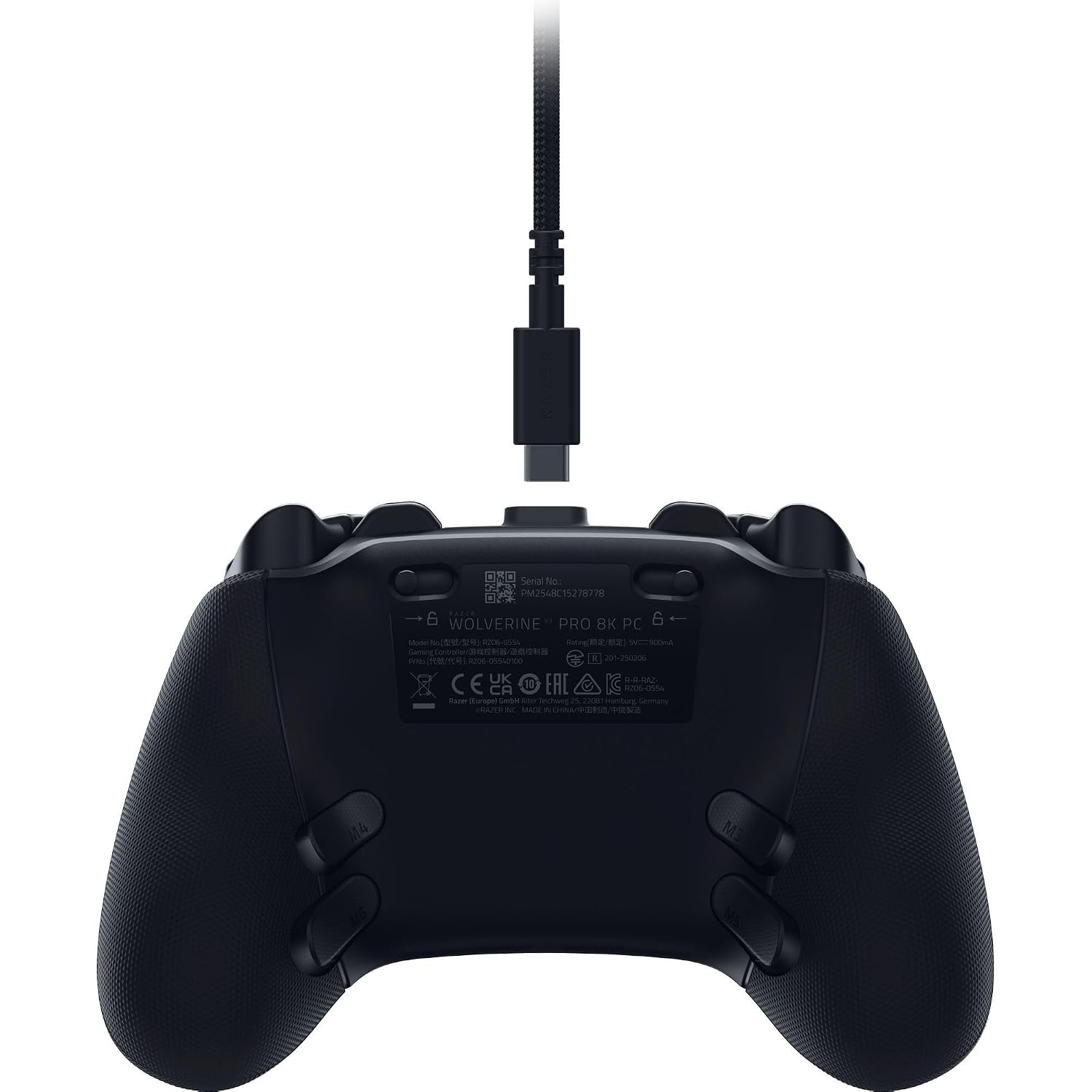Razer Wolverine V3 Pro 8K PC Wireless Gaming Controller: 8000 Hz Polling Rate - TMR Thumbsticks with Swappable Caps - Up to 36 Hr Battery - 6 Remappable Buttons - Fast Triggers - Carrying Case - Black