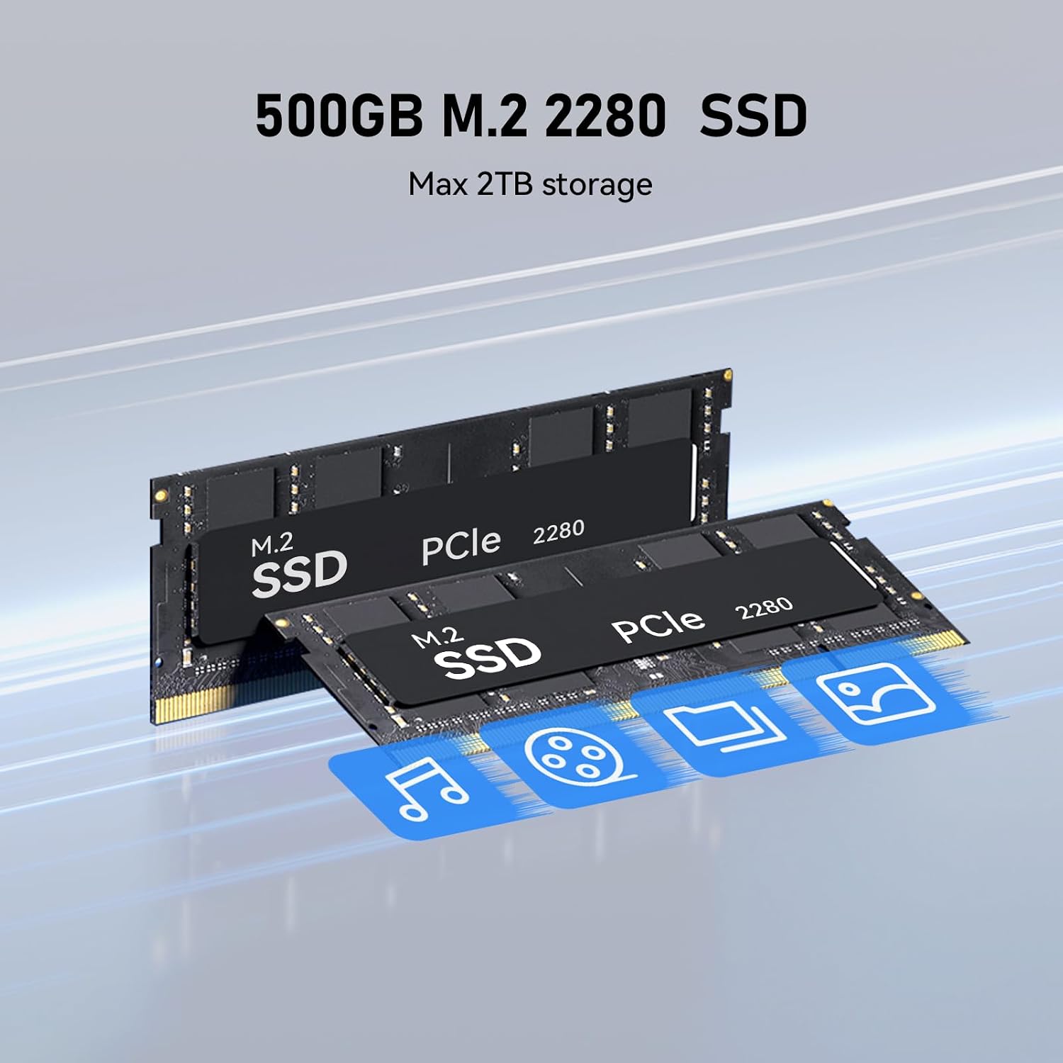 Beelink SER3 Mini PC AMD Ryzen 3 3200U (up to 3.5GHz), 16GB DDR4 2400MT/s 500GB PCIE3.0 SSD Mini Computer, Radeon Vega 3 Graphics,1000Mbps LAN, Dual HDMI 4K Display Home-Office PC