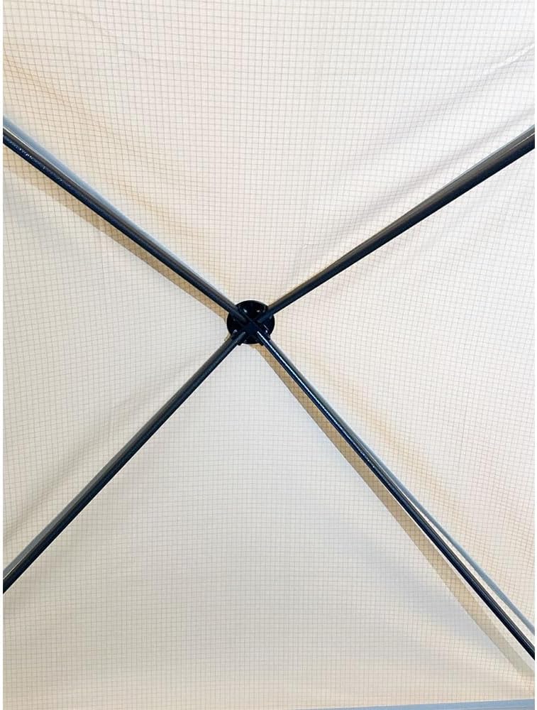 Garden Winds Custom Fit Replacement Canopy Top Cover Compatible with The 13' X 13' Royal Pavilion Pop Up - Upgraded Performance RIPLOCK 350 Fabric