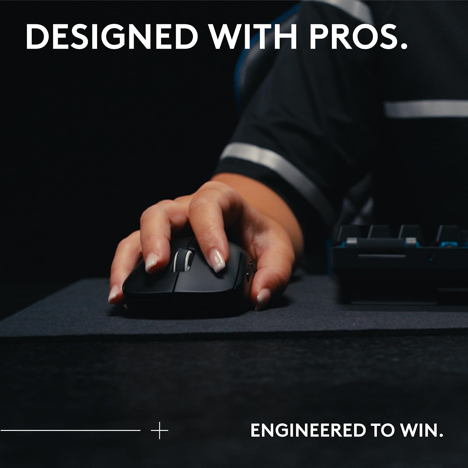 Logitech G PRO X Superlight 2 SE Wireless Gaming Mouse, 60 g pro-Grade Mouse with 5 programmable Buttons, 44K DPI Sensor, 888+ IPS, 1 kHz Report Rate, USB-C Charging for PC/Mac - Black