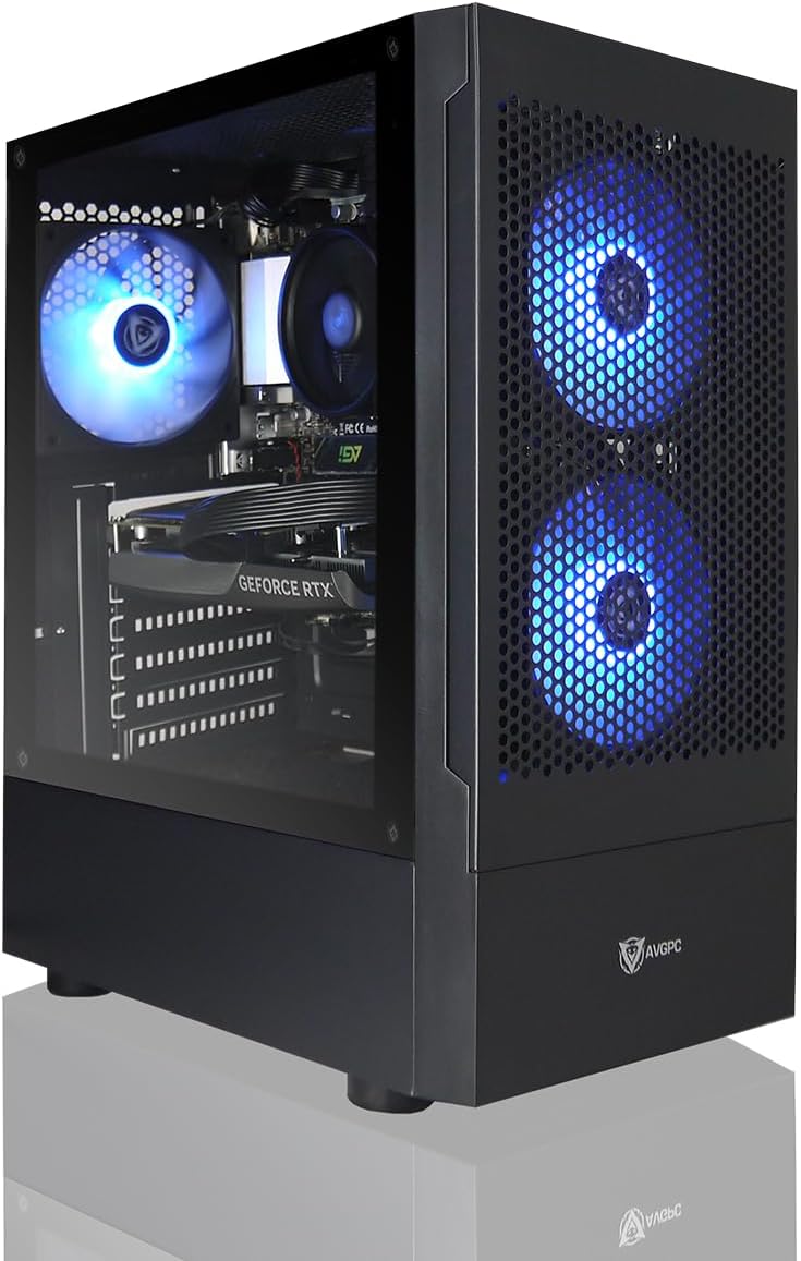 Max Gaming PC - Intel® Core i3 10105F, RTX 3050 6G, 16GB RAM, 1TB M.2 NVMe SSD, Windows 11 Home, WiFi