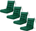 ARTPLAN Patio Chair Cushion,Tufted Adirondack Outdoor Chair Cushion,Wicker High Back Outdoor Seat Cushion,Set of 4, 44'X21'X4' (4 Pack)