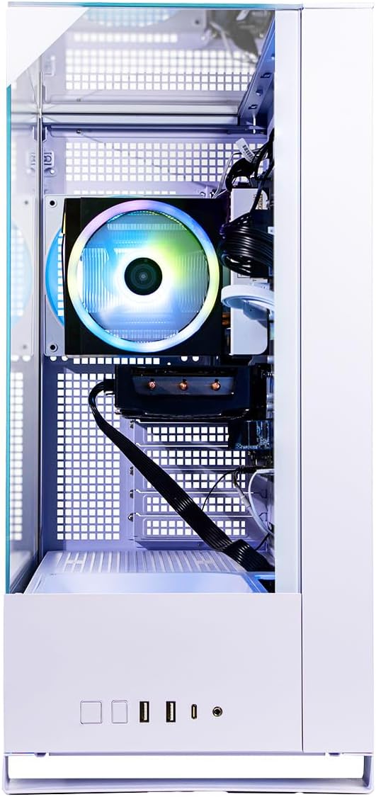 Skytech Gaming Archangel 5 Gaming PC, AMD Ryzen 7 7700 3.8GHz, NVIDIA RTX 5060, 1TB NVMe SSD, 32GB DDR5 RAM 6000, 750W Gold PSU, Wi-Fi, Win 11, Desktop