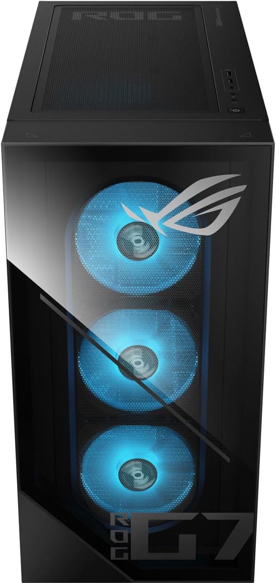 ASUS ROG G700 (2025) Gaming Desktop PC, Intel® Core™ Ultra 7 265F Processor, NVIDIA® GeForce RTX™ 5070, 1TB M.2 NVMe™ PCIe® 4 SSD, 32GB DDR5 RAM, Windows 11 Pro, G700TF-XS776