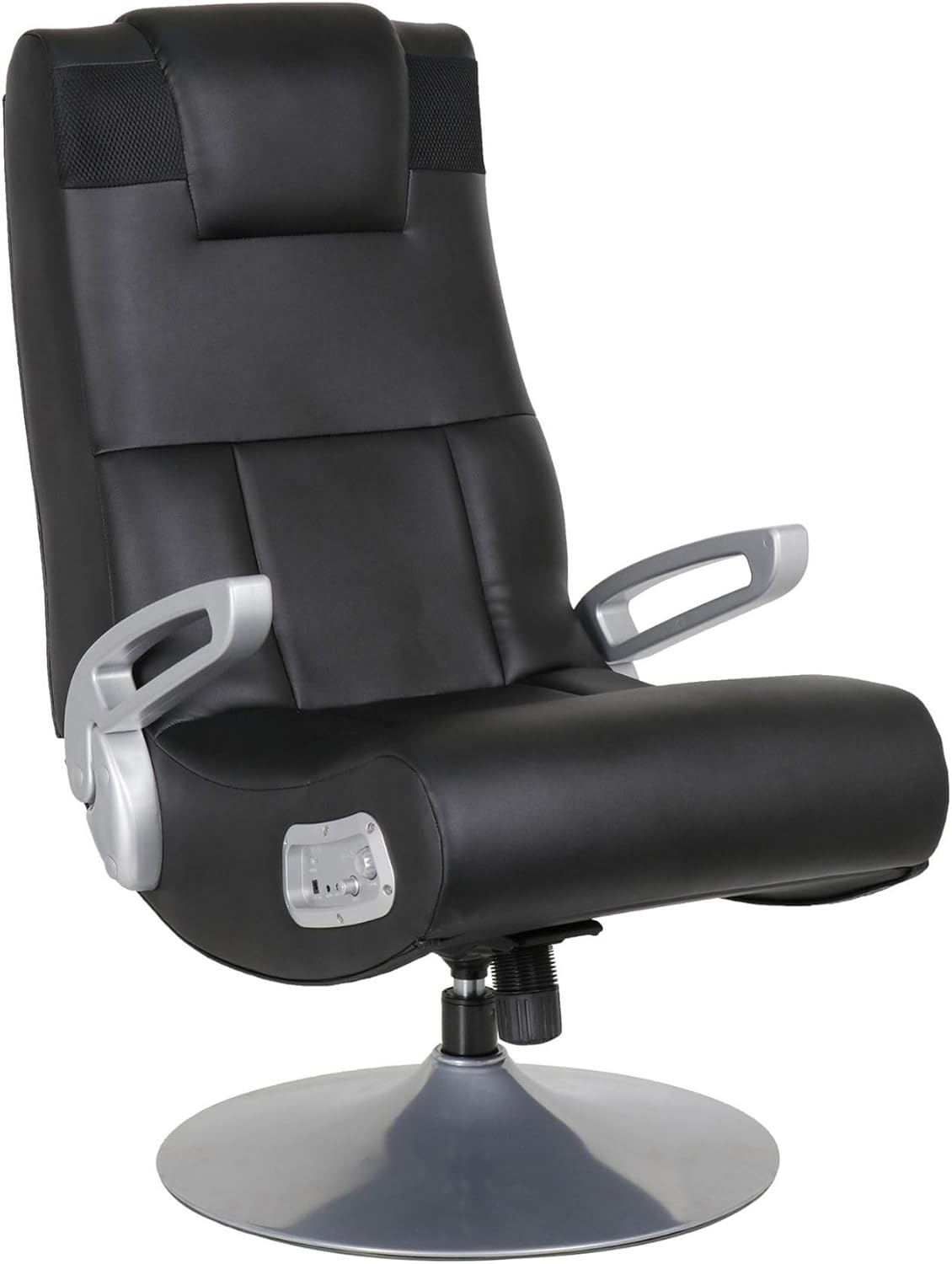 X Rocker SE Pro Video Gaming Lounging Pedestal Chair, Wireless Audio, 2 Speakers, Subwoofer, Foldable, Padded Armrest, 5127401, 30.7' x 30.7' x 39.76', Amazon Exclusive, Black