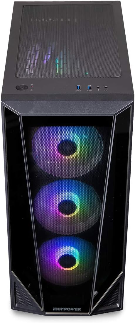 iBUYPOWER Pro Gaming PC Computer Desktop Trace 4 MR 176A (Ryzen 5 3600 3.6GHz, AMD RX 550 2GB, 8GB DDR4, 240GB SSD, WiFi Ready, Windows 10 Home)