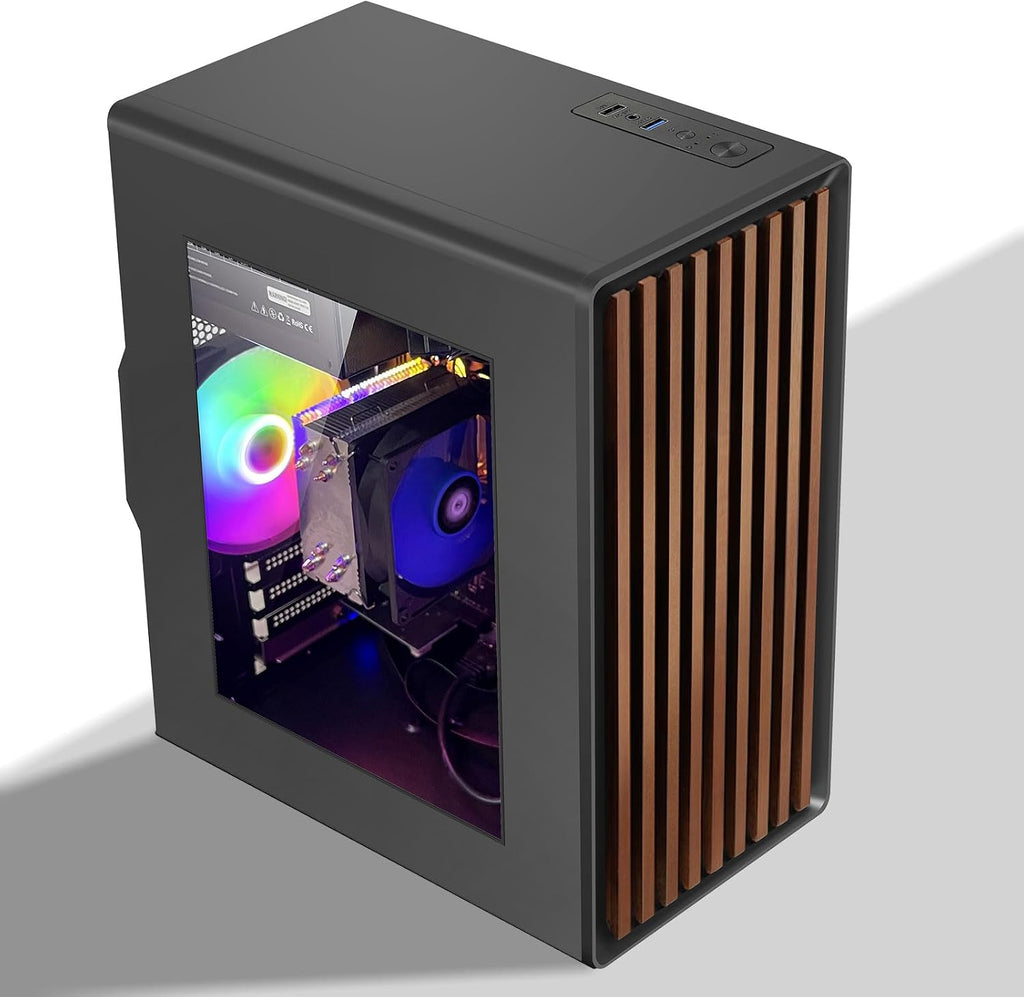 Business Desktop PC, Intel Core i7-4770 3.4GHz, 16GB DDR3, 512GB SSD, WiFi 6.0, Prebuilt Windows 11 Home Tower for Home Office & Study
