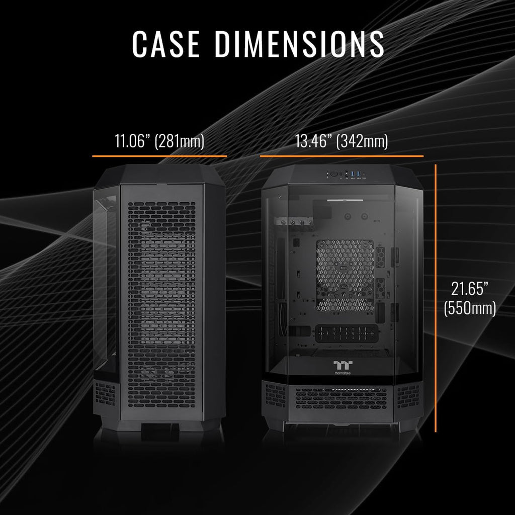 Thermaltake LCGS Reactor u2670T Gaming Desktop (Intel® Core™ Ultra 7 265KF, 32GB 6400MT/s DDR5 RGB Memory, NVIDIA GeForce® RTX 5070 Ti, 2TB NVMe M.2, WiFi, Windows 11) T3BK-B860-57T-LCS